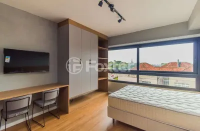 Kitnet / stúdio à venda na rua curvelo, 100, petrópolis, porto alegre, 29 m2 por r$ 619.139