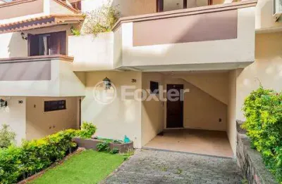 Casa em condomínio fechado com 3 quartos à venda na avenida wenceslau escobar, 3714, sétimo céu, porto alegre, 167 m2 por r$ 497.000
