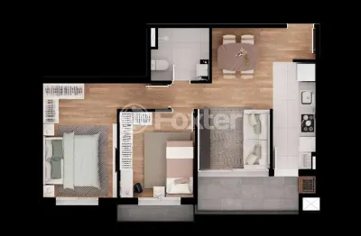Apartamento com 2 quartos à venda na rua frederico guilherme ludwig, 240, centro, canoas, 57 m2 por r$ 619.058