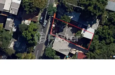Terreno à venda na rua sargento manoel arruda, 16, jardim carvalho, porto alegre, 525 m2 por r$ 427.500