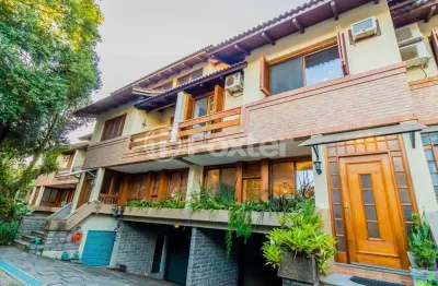 Casa em condomínio fechado com 3 quartos à venda na rua ernesto paiva, 46, tristeza, porto alegre, 216 m2 por r$ 1.390.000