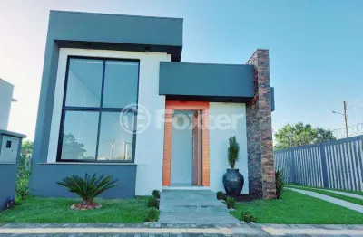 Casa em condomínio fechado com 3 quartos à venda na rua frederico warstat, 695, sans souci, eldorado do sul, 125 m2 por r$ 999.000