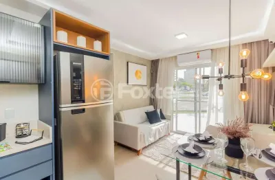Apartamento com 2 quartos à venda na estrada chácara do banco, 510, restinga, porto alegre, 40 m2 por r$ 208.000
