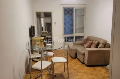 Apartamento com 1 quarto à venda na rua vicente da fontoura, 1879, santa cecília, porto alegre, 47 m2 por r$ 190.000