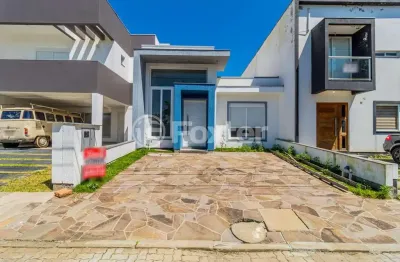 Casa em condomínio fechado com 3 quartos à venda na rua jorge babot miranda, 680, aberta dos morros, porto alegre, 105 m2 por r$ 610.000