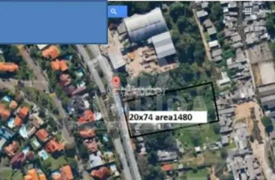 Terreno à venda na avenida eduardo prado, 1260, cavalhada, porto alegre, 1440 m2 por r$ 1.200.000
