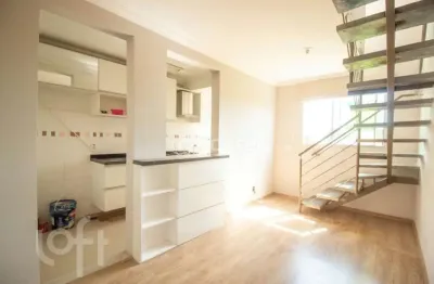 Cobertura com 2 quartos à venda na rua deputado hugo mardini, 1212, passo das pedras, porto alegre, 90 m2 por r$ 250.000