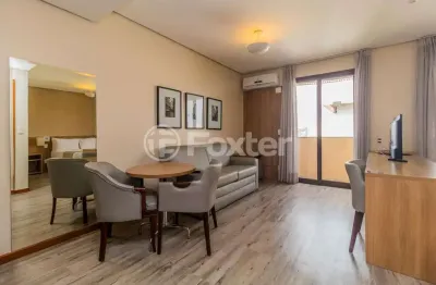 Flat com 1 quarto à venda na avenida borges de medeiros, 3120, praia de belas, porto alegre, 38 m2 por r$ 390.000
