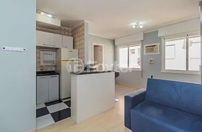 Apartamento com 1 quarto à venda na rua carlos estevão, 675, jardim leopoldina, porto alegre, 27 m2 por r$ 135.000