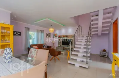Casa com 4 quartos à venda na avenida edu las-casas, 312, parque santa fé, porto alegre, 240 m2 por r$ 760.000