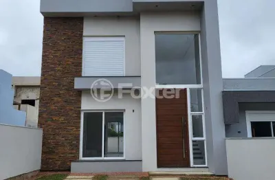 Casa em condomínio fechado com 3 quartos à venda na rua avelino floriano rosa, 62, loteamento jardim timbaúva, gravataí, 132 m2 por r$ 775.000
