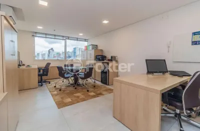 Sala comercial com 1 sala à venda na rua vasco da gama, 720, rio branco, porto alegre, 35 m2 por r$ 300.000