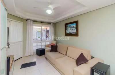 Casa em condomínio fechado com 3 quartos à venda na rua costa lima, 564, nonoai, porto alegre, 122 m2 por r$ 599.000