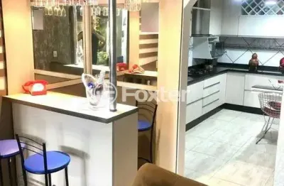 Casa em condomínio fechado com 2 quartos à venda na avenida açucena, 2713, estância velha, canoas, 130 m2 por r$ 665.000