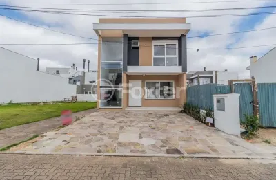 Casa em condomínio fechado com 3 quartos à venda na rua monsenhor augusto dalvit, 75, aberta dos morros, porto alegre, 162 m2 por r$ 970.000