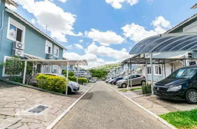 Casa em condomínio fechado com 2 quartos à venda na rua ney da gama ahrends, 219, morro santana, porto alegre, 79 m2 por r$ 260.000