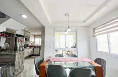 Casa em condomínio fechado com 3 quartos à venda na rua machadinho, 605, rio branco, canoas, 188 m2 por r$ 460.000