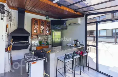 Cobertura com 3 quartos à venda na avenida lageado, 1370, petrópolis, porto alegre, 180 m2 por r$ 700.000