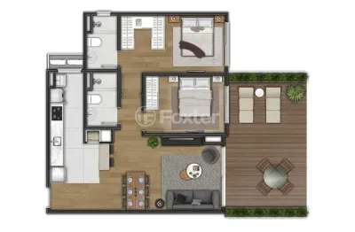 Apartamento com 2 quartos à venda na rua borges de medeiros, 1406, centro, canela, 82 m2 por r$ 1.003.053