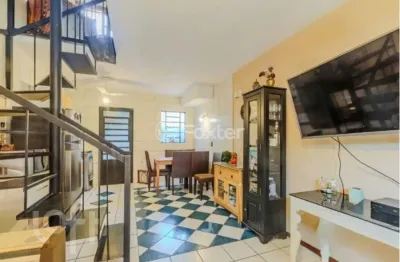 Casa em condomínio fechado com 3 quartos à venda na avenida otto niemeyer, 2417, tristeza, porto alegre, 96 m2 por r$ 360.000