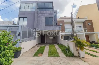 Casa em condomínio fechado com 3 quartos à venda na rua ângelo raphael frizzo, 172, mário quintana, porto alegre, 131 m2 por r$ 469.000