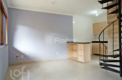 Casa em condomínio fechado com 2 quartos à venda na avenida outeiro, 83, coronel aparício borges, porto alegre, 77 m2 por r$ 399.000