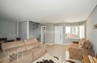 Casa em condomínio fechado com 3 quartos à venda na avenida coronel marcos, 1460, pedra redonda, porto alegre, 171 m2 por r$ 850.000