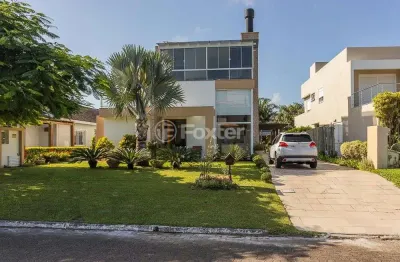 Casa em condomínio fechado com 4 quartos à venda na rua da lagoa, 1111, vila da serra, osório, 300 m2 por r$ 3.325.000