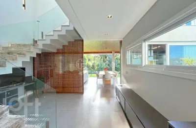 Casa em condomínio fechado com 4 quartos à venda na estrada das três meninas, 2001, vila nova, porto alegre, 290 m2 por r$ 2.490.000