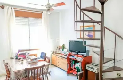 Cobertura com 1 quarto à venda na rua sepé tiaraju, 580, medianeira, porto alegre, 92 m2 por r$ 249.000