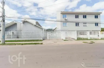 Casa em condomínio fechado com 3 quartos à venda na rua dorival castilhos machado, 148, aberta dos morros, porto alegre, 57 m2 por r$ 300.000