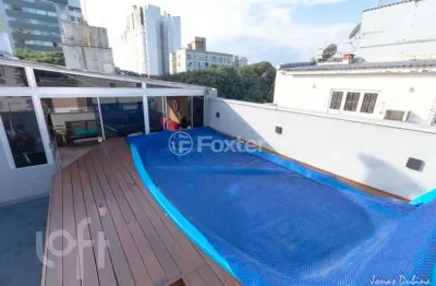 Cobertura com 3 quartos à venda na rua quintino bocaiúva, 283, rio branco, porto alegre, 196 m2 por r$ 1.200.000