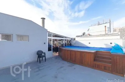 Cobertura com 3 quartos à venda na rua quintino bocaiúva, 283, rio branco, porto alegre, 196 m2 por r$ 1.200.000