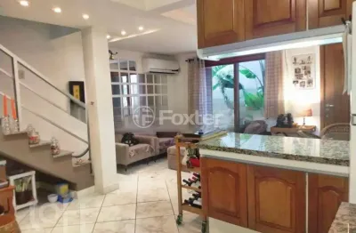 Casa em condomínio fechado com 2 quartos à venda na avenida alcides maia, 428, sarandi, porto alegre, 100 m2 por r$ 390.000