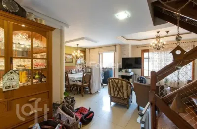 Casa em condomínio fechado com 3 quartos à venda na rua hipólito da costa, 543, santa tereza, porto alegre, 140 m2 por r$ 1.500.000