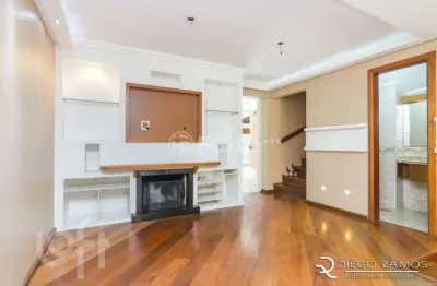 Casa em condomínio fechado com 3 quartos à venda na rua curupaiti, 43, cristal, porto alegre, 202 m2 por r$ 800.000