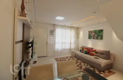Casa em condomínio fechado com 2 quartos à venda na rua guia lopes, 968, rondônia, novo hamburgo, 100 m2 por r$ 511.000
