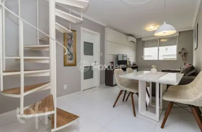 Cobertura com 2 quartos à venda na rua catumbi, 131, medianeira, porto alegre, 129 m2 por r$ 500.000