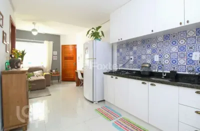 Casa em condomínio fechado com 2 quartos à venda na rua sebastião wolf, 281, nonoai, porto alegre, 78 m2 por r$ 290.000
