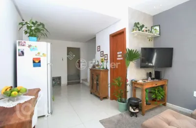 Casa em condomínio fechado com 2 quartos à venda na rua sebastião wolf, 281, nonoai, porto alegre, 78 m2 por r$ 290.000