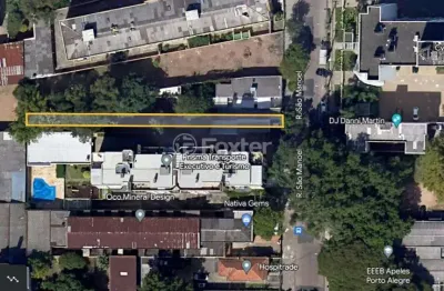 Terreno à venda na rua são manoel, 2042, santana, porto alegre, 254 m2 por r$ 500.000
