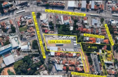 Terreno à venda na rua pedro boticário, 671, glória, porto alegre, 3975 m2 por r$ 4.998.000