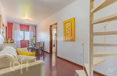 Cobertura com 2 quartos à venda na avenida coronel joão batista s. da silveira e souza, 706, vila eunice nova, cachoeirinha, 160 m2 por r$ 365.000