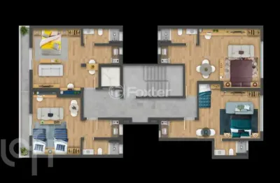 Apartamento com 1 quarto à venda na rua duque de caxias, 1705, centro histórico, porto alegre, 41 m2 por r$ 339.000