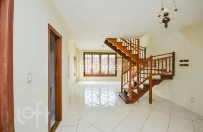 Casa em condomínio fechado com 3 quartos à venda na avenida vicente monteggia, 1020, cavalhada, porto alegre, 160 m2 por r$ 550.000