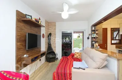 Casa em condomínio fechado com 3 quartos à venda na rua pau-brasil, 728, hípica, porto alegre, 191 m2 por r$ 545.000