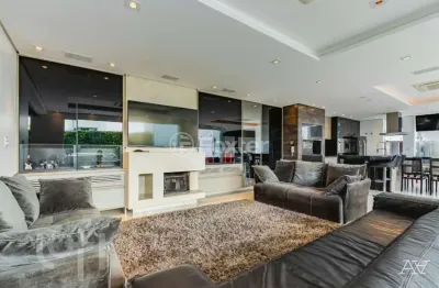 Casa em condomínio fechado com 4 quartos à venda na avenida farroupilha, 6901, igara, canoas, 419 m2 por r$ 3.480.000