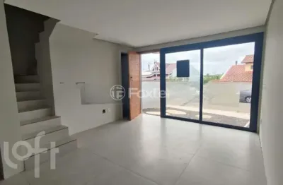 Casa com 2 quartos à venda na rua ana abruzzi, 230, mário quintana, porto alegre, 76 m2 por r$ 407.000