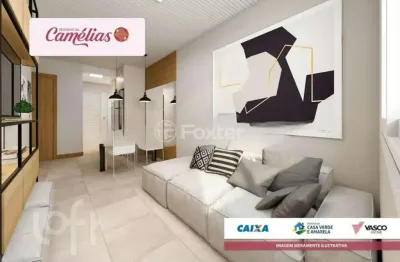 Casa em condomínio fechado com 2 quartos à venda na rua imperador, 10, sítio ipiranga, cachoeirinha, 41 m2 por r$ 223.800