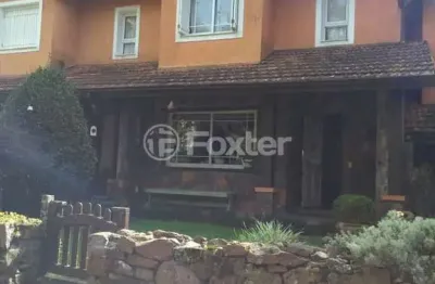 Casa em condomínio fechado com 3 quartos à venda na rua gil, 234, vila suiça, gramado, 172 m2 por r$ 1.185.000